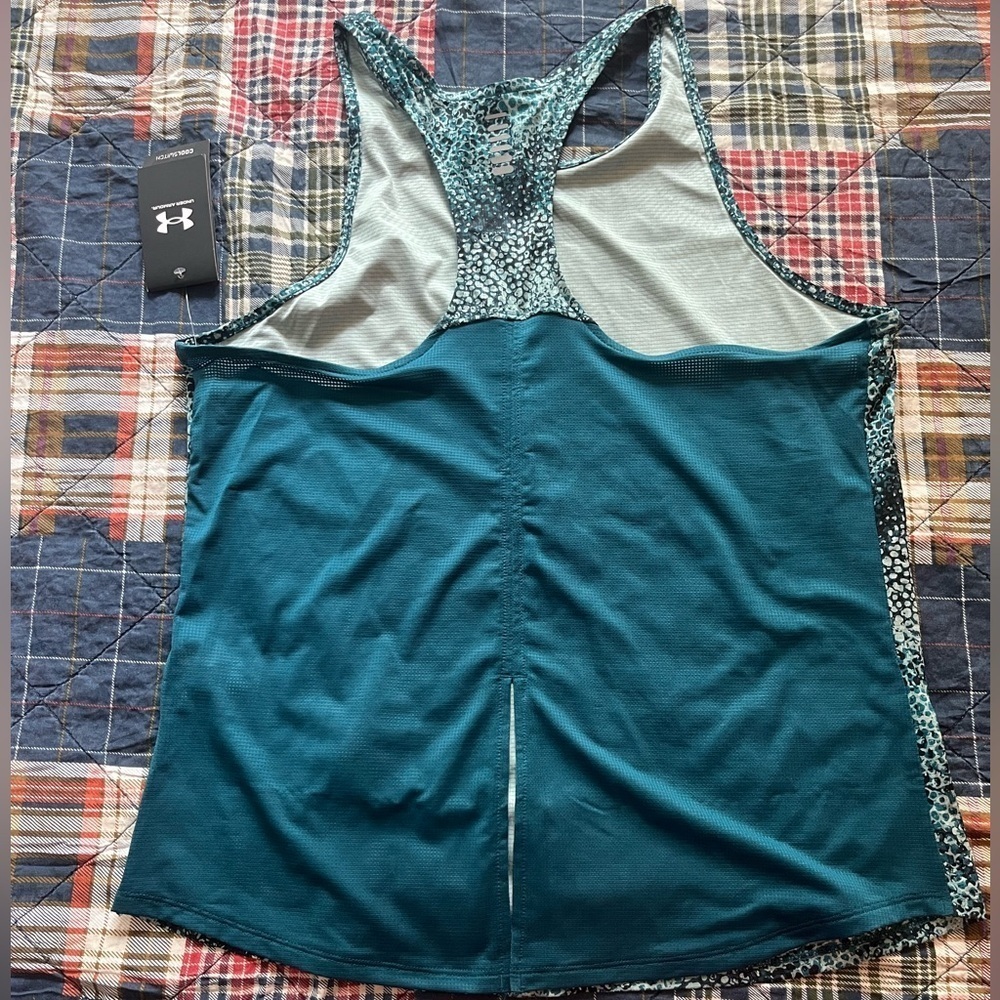 Under Armour Blue Sleeveless Tank Top - Picture 6 of 11